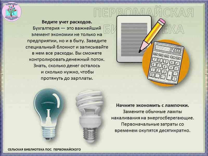 Карта в библиотеке экономия