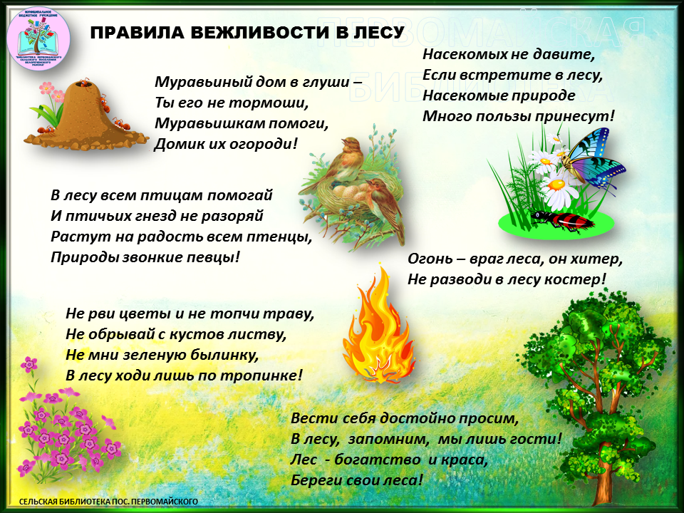 Загадки о природе» — МБУ Библиотека Первомайского Сельского Поселения